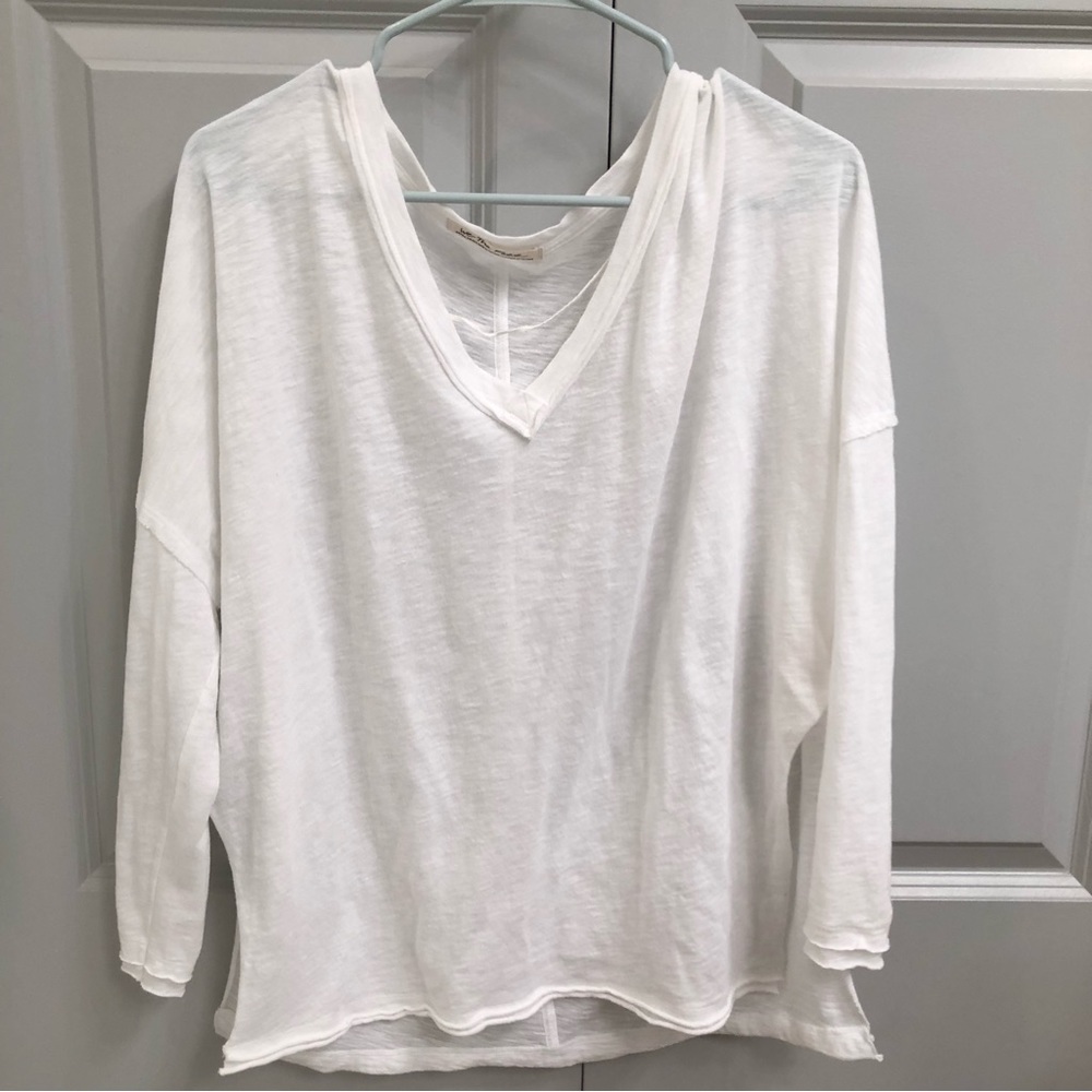 Free People White Shirt